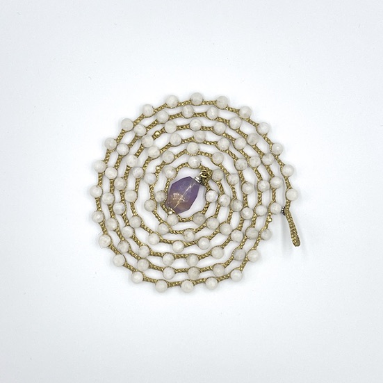 Moonstone Extra Long Spiral