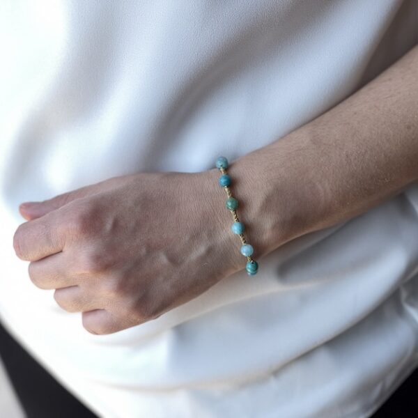 Hemimorphite Bracelet