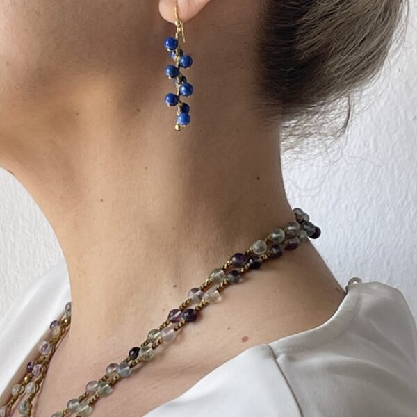 Lapis Lazuli Classic Earrings