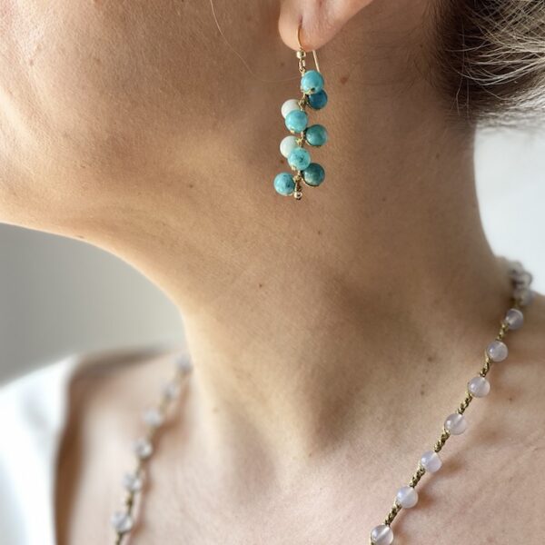 Hemimorphite Classic Earrings