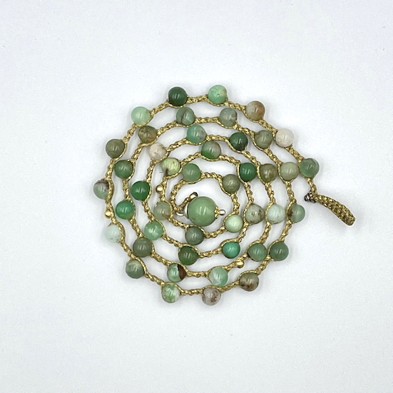 Chrysoprase Medium Spiral