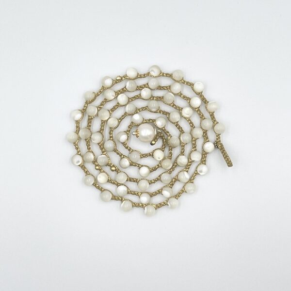 Mother of Pearl Long Spiral