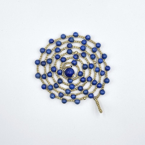 Lapis Lazuli Long Spiral