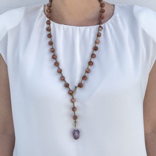 Sunstone Marie Necklace