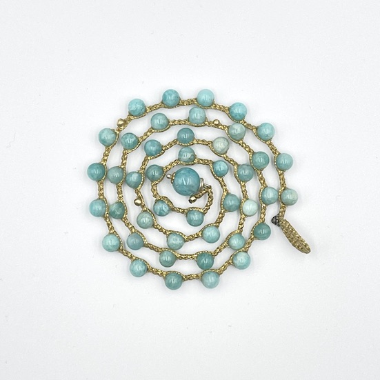 Amazonite Medium Spiral