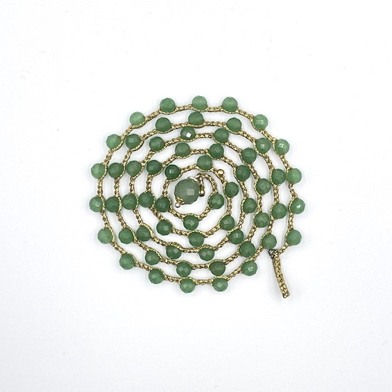 Aventurine Long Spiral