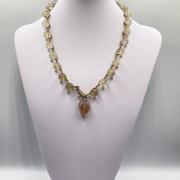 Rutilated Quartz Necklace