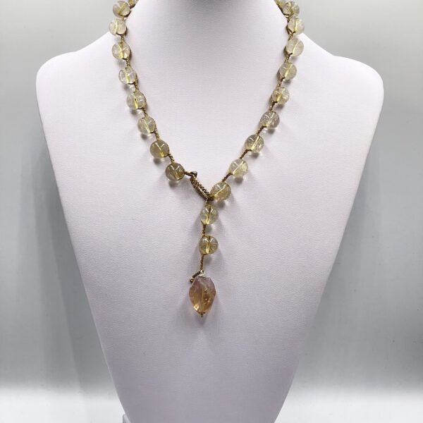 Rutilated Quartz Necklace