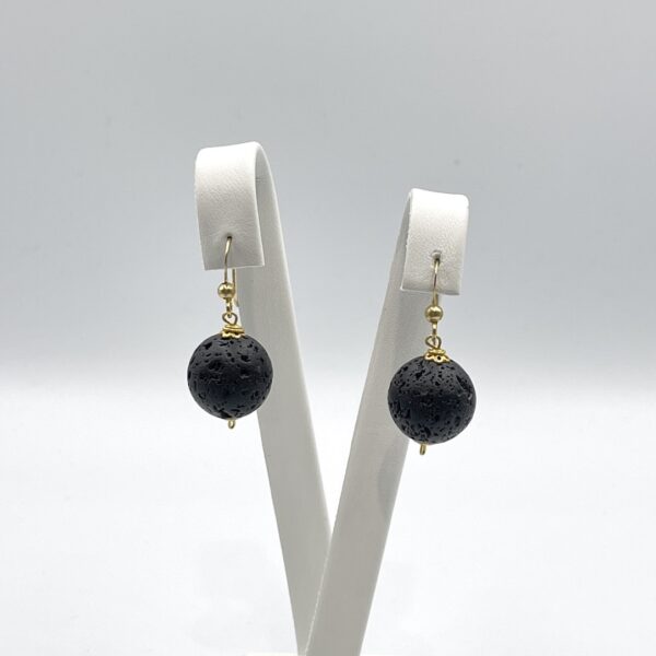 Lava Simple Earrings