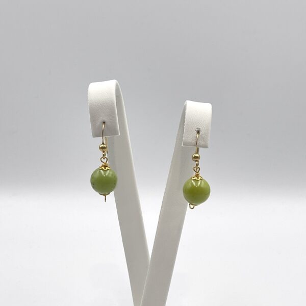 Chrysoprase Simple Earrings