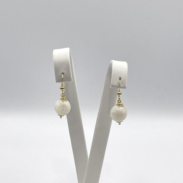 Moonstone Simple Earrings