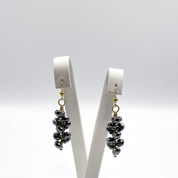 Hematite Classic Earrings