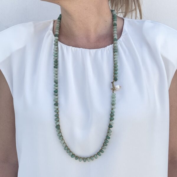 Aventurine Marie Necklace