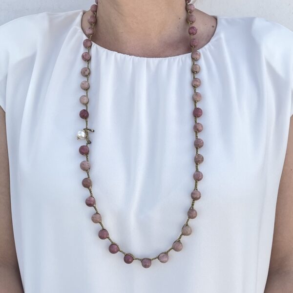 Rhodonite Marie Necklace