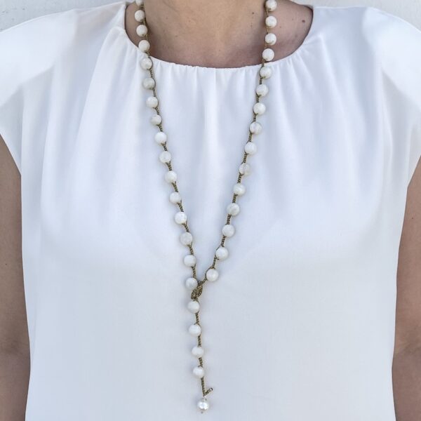 Moonstone Marie Necklace