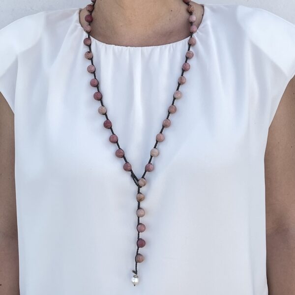 Rhodonite Marie Necklace