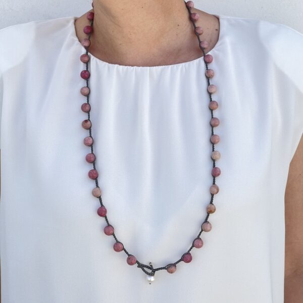 Rhodonite Marie Necklace