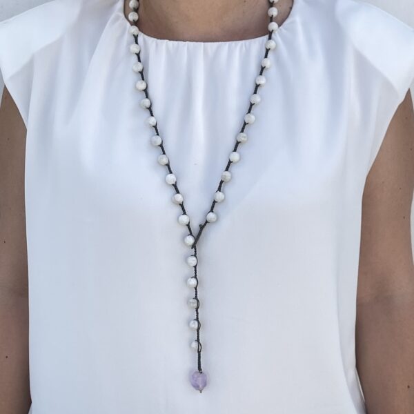 Moonstone Marie Necklace