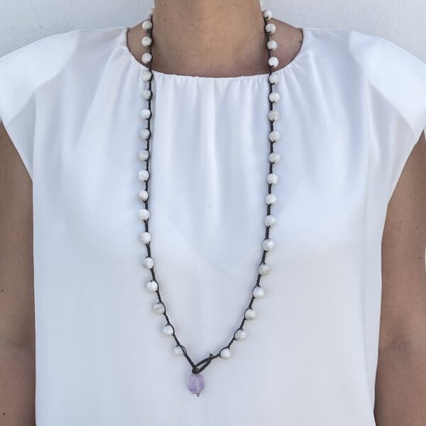 Moonstone Marie Necklace