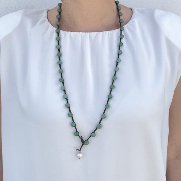 Aventurine Marie Necklace