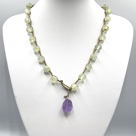 Prehnite Necklace