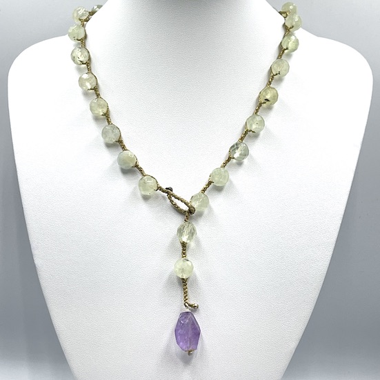 Prehnite Necklace