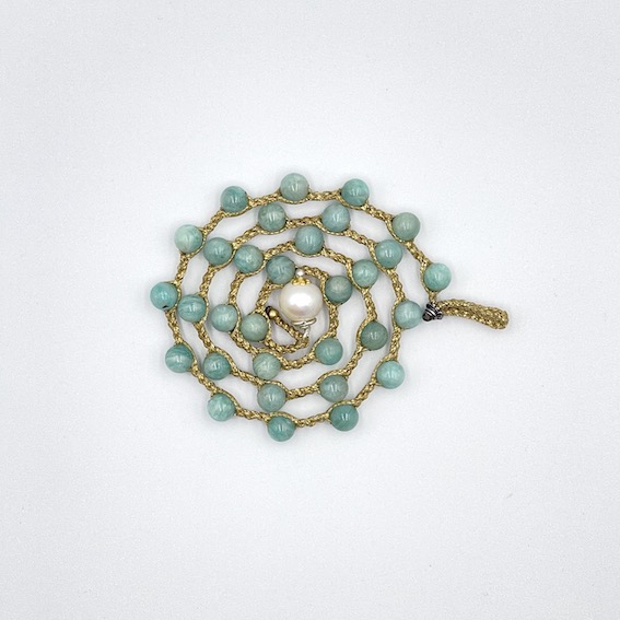 Amazonite Small Spiral