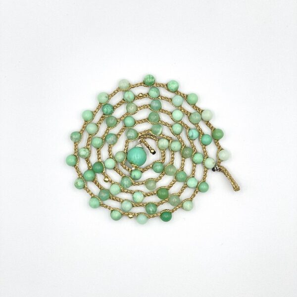 Chrysoprase Long Spiral