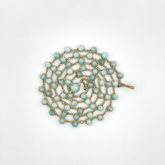 Amazonite Long Spiral