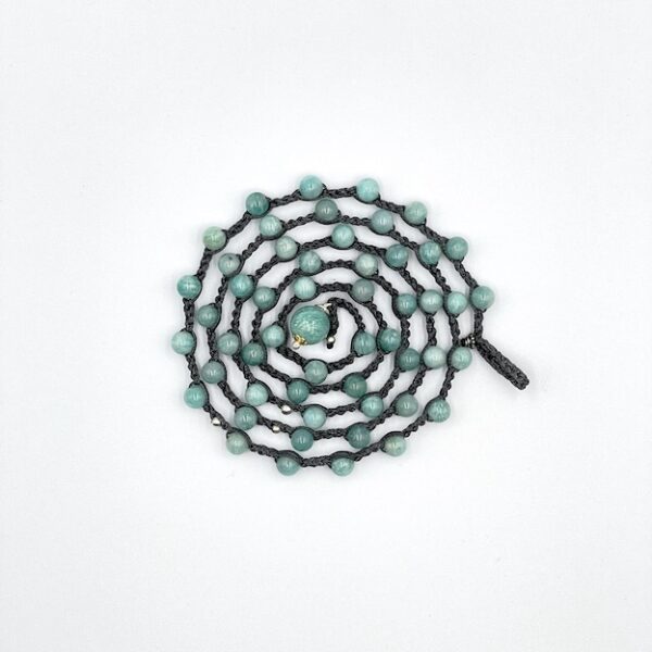 Amazonite Long Spiral