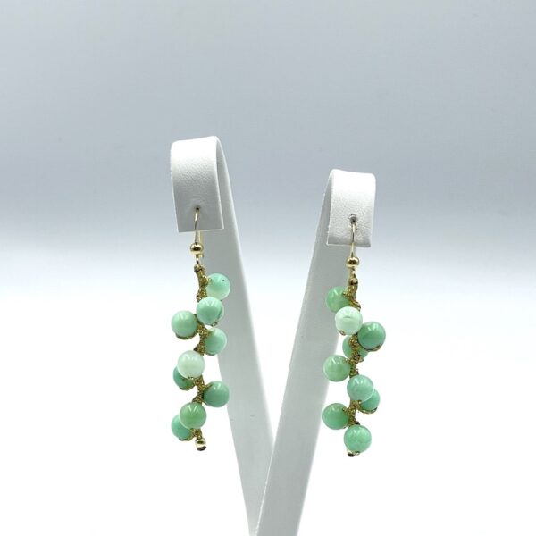 Chrysoprase Classic Earrings