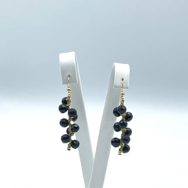 Black Tourmaline Classic Earrings