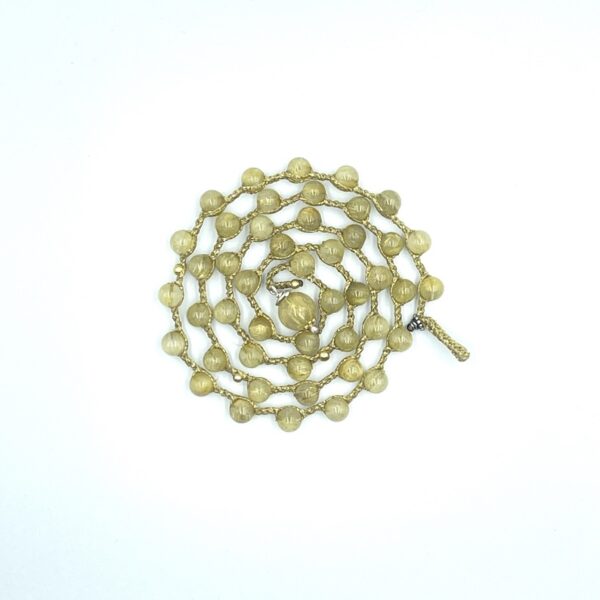 Rutilated Quartz Medium Spiral