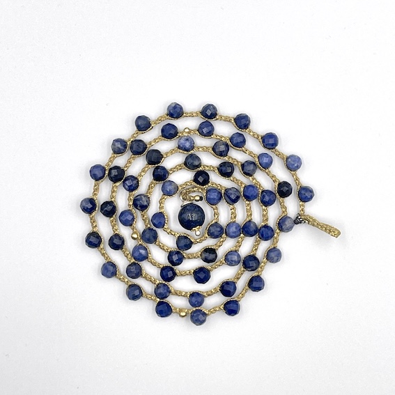 Sodalite Long Spiral