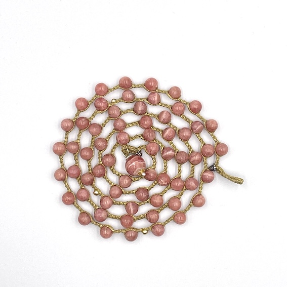 Rhodochrosite Long Spiral