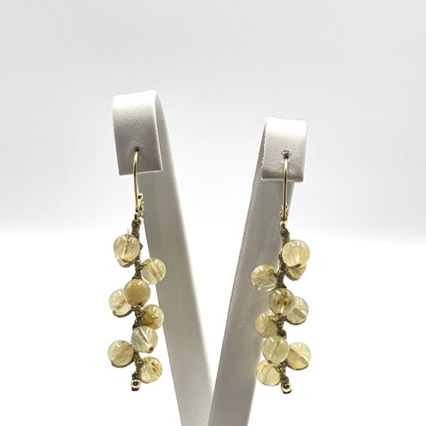 Rutilated Quartz Classic Earrings