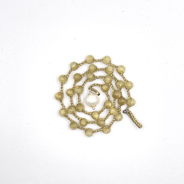Rutilated Quartz Small Spiral
