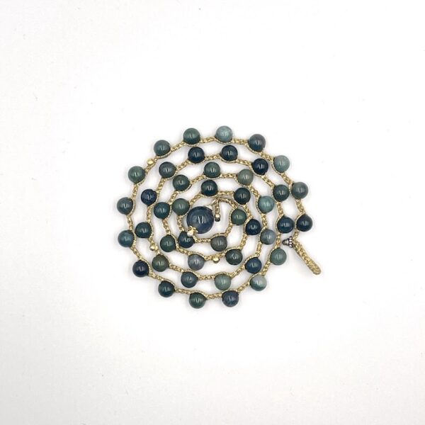 Moss Agate Medium Spiral