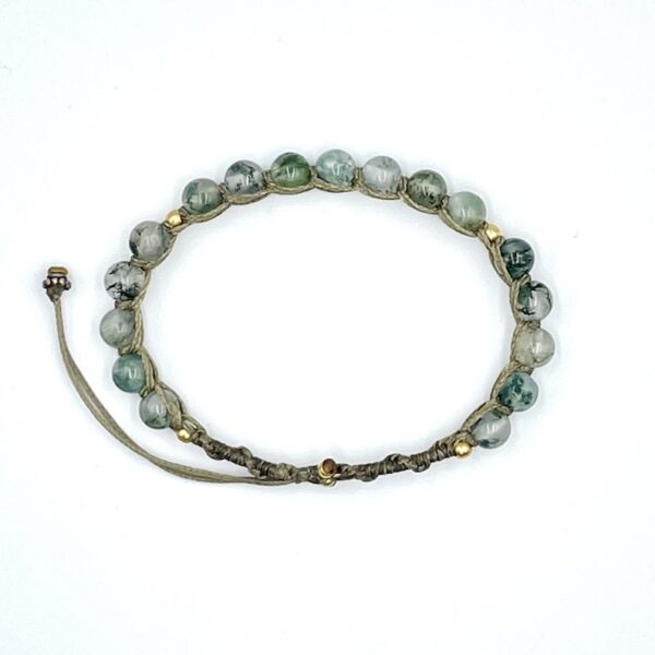 Moss Agate Bracelet