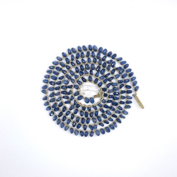 Kyanite Extra Long Spiral