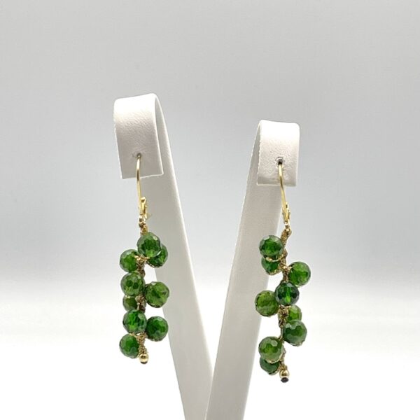 Chrome Diopside Classic Earrings
