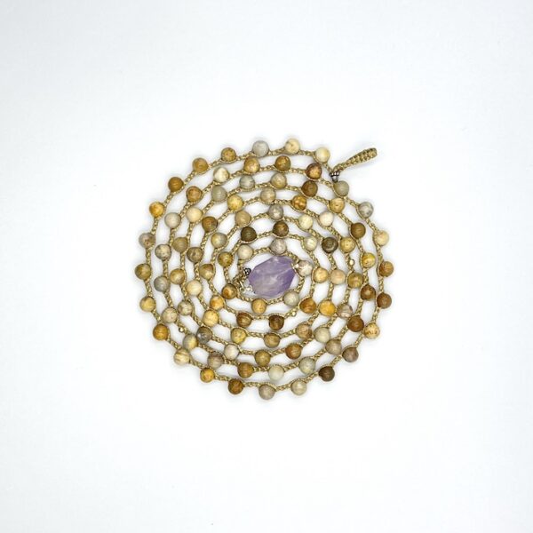 Fossil Coral Extra Long Spiral