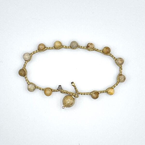 Fossil Coral Bracelet